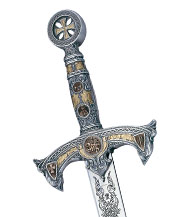 Espada Templarios Plata. Marto. Toledo